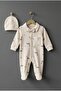 Safari Dreams Premium Edition: 100% Cotton Baby Romper - Breathable Fabric Set with Booties - 2
