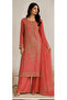 Coral Glow Embroidered– 3PC Set