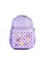 Ultra-Luxury Water-Resistant Lilac Girls' Elementary School Backpack Includes Thermal Lunch Bag and Pen Holder Ornaments - 2