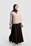 Tencel V-Neck Buttoned Jacket Stone