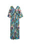 Rochie maxi albastră de damă - 5