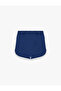 Relaxed Fit Cotton Shorts with Print Detail and Elastic Waist - 2