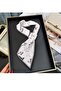 Shoe Basket Justice Themed Special Design Women's Tie Scarf - 4
