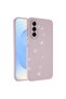 Galaxy A17 Compatible Case with Camera Protection Silvery Cotton Silicone T40636 - Purple - 2