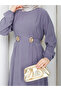 Women's Side Double Buckle Modal Dress - 6