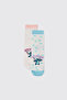 Girl's Colorful Stitch Socks - 2