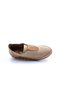 Genuine Nubuck Leather Orthopedic Sole Women's Sand Beige Color Casual Laceless Shoes - 4
