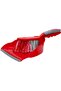 Dustpan with Brush, Red/Grey - 3
