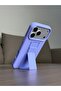 Premium Foldable Kickstand Silicone Case for iPhone 17 Pro Max - Slim Matte Shockproof Protective Cover - 2