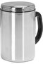 DC2272 Stainless Steel Travel Mug, 350 ml Capacity, Silver/Black - 2