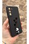Samsung Galaxy S22 Compatible Heart Panda Patterned Silicone Shock Absorbing Classic Protective Rubber Case - 3