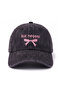 ''Girl's Joy'' Embroidered Washed Hat /''Girl's Joy'' Embroidered Washed Baseball Cap