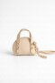 Women's Noa Cream Zipper Bag Charm Bag Ornament
