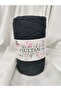 Cotton Macrame Black Hand Knitting Yarn 250Gr.-100Mt. (1 Piece) - Color: 0032