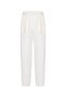 Baggy lyocell pants with belt detail