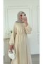 Molly Nelly Women Voile Button Detailed Lined Dress - 2