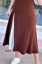 Crew Neck Garnished Viscose Dress 6Y211 - 4