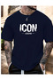 Icon Printed Combed Cotton Quality T-Shirt New Season Summer Collection - 2