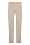 Summer Woven Lyocell Blended Modern Fit Dark Beige Men's Straight Trousers - 3