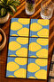 Modern Design Set of 6 Coasters - Uv Printing Mdf - 10X10 cm