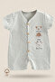 - 100% Cotton Muslin Baby Romper - 2