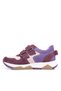 3880 Rakerplus Genuine Leather Claret Red Pink Purple Children's Sneakers S Sports Shoes with Velcro - 3