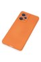 Ilkeshop Redmi Note 12 Pro 5g Case Nano Inside Velvet Silicone (210745) - Orange - 5