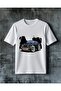 Monster Car Printed Oversize T-Shirt
