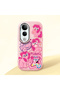 Vivo V50 Lite 4G/5G Compatible Shock-Absorbing Camera Protected Pink Silicone Case
