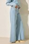 Blue 100% cotton relaxed fit jeans - 3