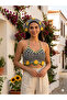 Colorful Bandana Bustier Set Bohemian Floral Bustier Set