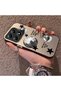 Mi 14t Compatible Minimalist Black Star Case, Durable Protective Case for Daily Use