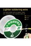 1.0mm 100G 100/50/20g NEW Lighter Stainless Steel Soldering Tin Wire Tin Melt Rosin Core Solder Sold - 3