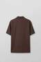 Men's Relaxed Fit Open Collar Short Sleeve Tencel Shirt Brown - 2