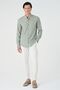 Regular Fit Hakim Collar Men's Shirt - 7