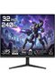 Gaming Monitor 32 Inch, QHD 2560x1440, 2400Hz Refresh Rate, Computer Monitor IPS Panel, 1ms, NVIDIA G-SYNC Compatible, RGB Backlight, Pivot stand, For eSports gamers,home, office