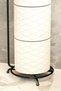 Redundant Toilet Paper Holder Bathroom Organizer Black Metal Wc Paper Roll Holder Stand Holder and Hanger - 5