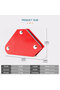 4pcs Welding Magnet Magnetic Holder 45/90/135 Degrees 9LB Arrow Clamp Magnetic Clamp for Welding ... - 2