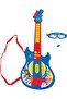 K260PA Paw Patrol Chase Electronic Lighting Guitar with mic, Gl Microphone, Demo Songs, 2 Game Modes, MP3 Plug, Blue/red