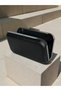 Black Anti-Scratch Matte Leather Women's Evening Dress Bag Wedding Engagement Graduation - 6