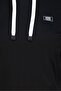 Women Brand Logo Long Sleeve Hoodie, Black - 5