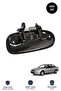 Rear Right Exterior Door Handle (Passenger Rear) Compatible with Honda Civic Ies Vtec 1996-2000 - 2