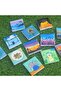 10cmx10cm 10Pcs Mini Oil Painting Frames Wooden Decorative Art Frames For Home Wall Desk Decoration - 6