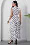 High Collar Layered Pointed Chiffon Dress Dks1420 - 7
