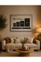 Üçlü kanvas tablo set - 4