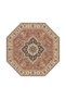 Sdt Anatolian Motif Vintage Octagonal Classic Medallion Patterned Cream Beige Base Decorative Carpet Sdt1357 - 3