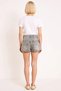 Women's Shorts Mini Denim High Waist Slim Fit Plain Pattern Piping Leg Extra Short Quality - 5