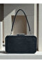 Black Laser Queen Pattern Women's Evening Dress Bag with Black Stone Handle Detail for Wedding Engagement Graduation - 3