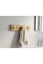 Decorative 3-Piece Bamboo Wall Hanger - Towel - Key - Bag - 2