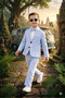 Flared Linen Casual Jacket Suit/Shirt Pants Jacket Bow Tie - 4
